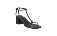 French Connection Women's Block Heel Two-Piece Dress Sandals