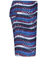 Laguna Big Boys Stars & Stripes Volley Swim Trunks