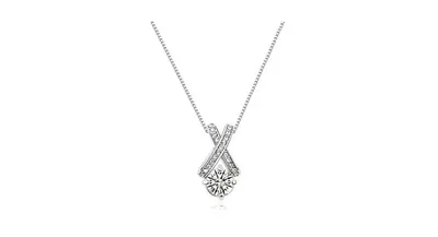 Xo Crystal Pendant Necklace