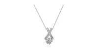 Xo Crystal Pendant Necklace