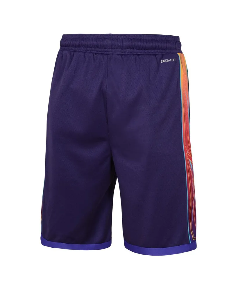 Big Boys Nike Purple Phoenix Suns 2023/24 City Edition Swingman Performance Shorts