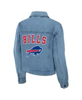 Women's Wear by Erin Andrews Buffalo Bills Full-Snap Denim Jacket