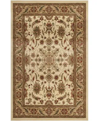 Safavieh Lyndhurst LNH211 Ivory and Tan 5'3" x 7'6" Area Rug