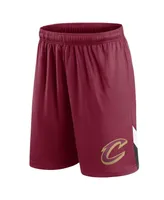 Men's Fanatics Wine Cleveland Cavaliers Slice Shorts