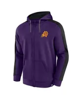 Men's Fanatics Purple Phoenix Suns Rainbow Shot Full-Zip Hoodie