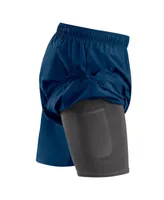 Men's Fanatics Deep Sea Blue Seattle Kraken Authentic Pro Tech Shorts