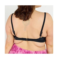 Calypsa Plus Adjustable Strap Clasp Swim Bra