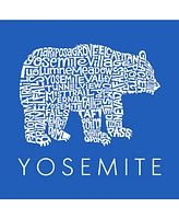 Yosemite Bear - Big Boy's Word Art Crewneck Sweatshirt