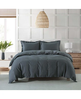 Pre-washed Linen Duvet Cover Set, Twin/Twin Xl