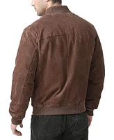 Bgsd Men Urban Leather Bomber Jacket