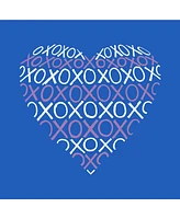 Xoxo Heart - Big Boy's Word Art Crewneck Sweatshirt