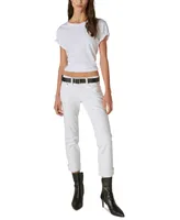 Lucky Brand Mid-Rise Sweet Crop Cuffed Jeans