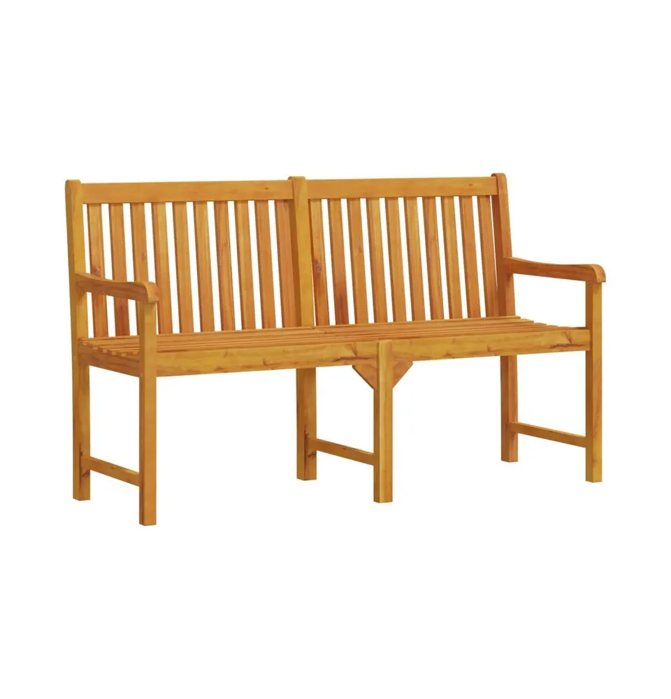 Patio Bench 59.1" Solid Acacia Wood