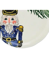 Vietri Nutcrackers Dinnerware Salad Plate