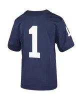 Big Boys Nike #1 Navy Penn State Nittany Lions Team Replica Football Jersey