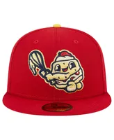 Men's New Era Red Binghamton Rumble Ponies Theme Nights Southern Tier Shortcakes 59FIFTY Fitted Hat