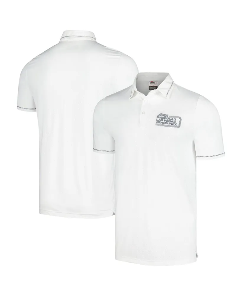 Men's and Women's Formula 1 Las Vegas Grand Prix White Classic Polo Shirt