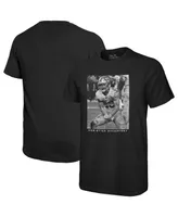 Men's Majestic Threads Christian McCaffrey Black San Francisco 49ers Oversized Player Image T-shirt
