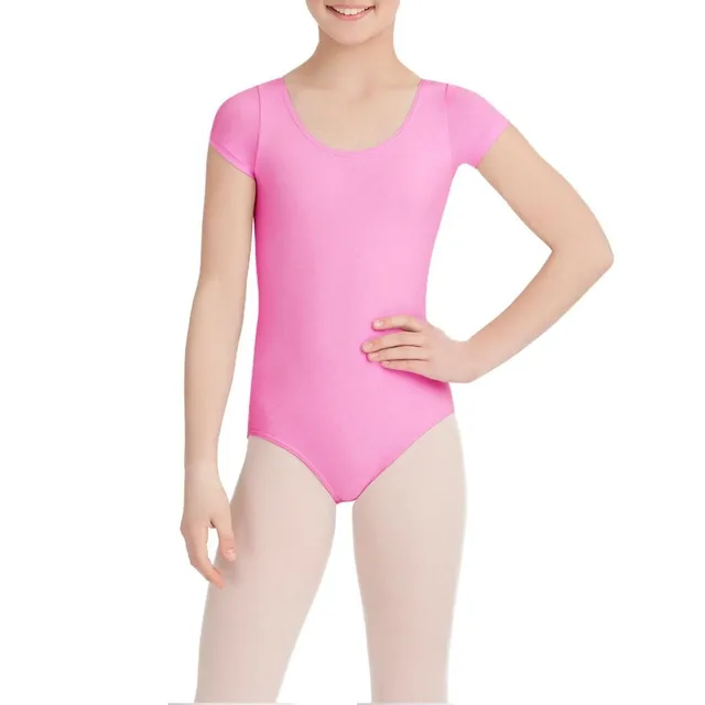 Capezio Classics Short Sleeve Leotard - Girls 