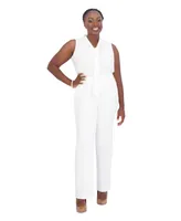 Kasper High-Rise Pull-On Straight-Leg Pants, Regular & Plus Sizes