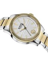 Versus Versace Women's Bayside Three Hand Two-Tone Stainless Steel Watch 38mm - Two