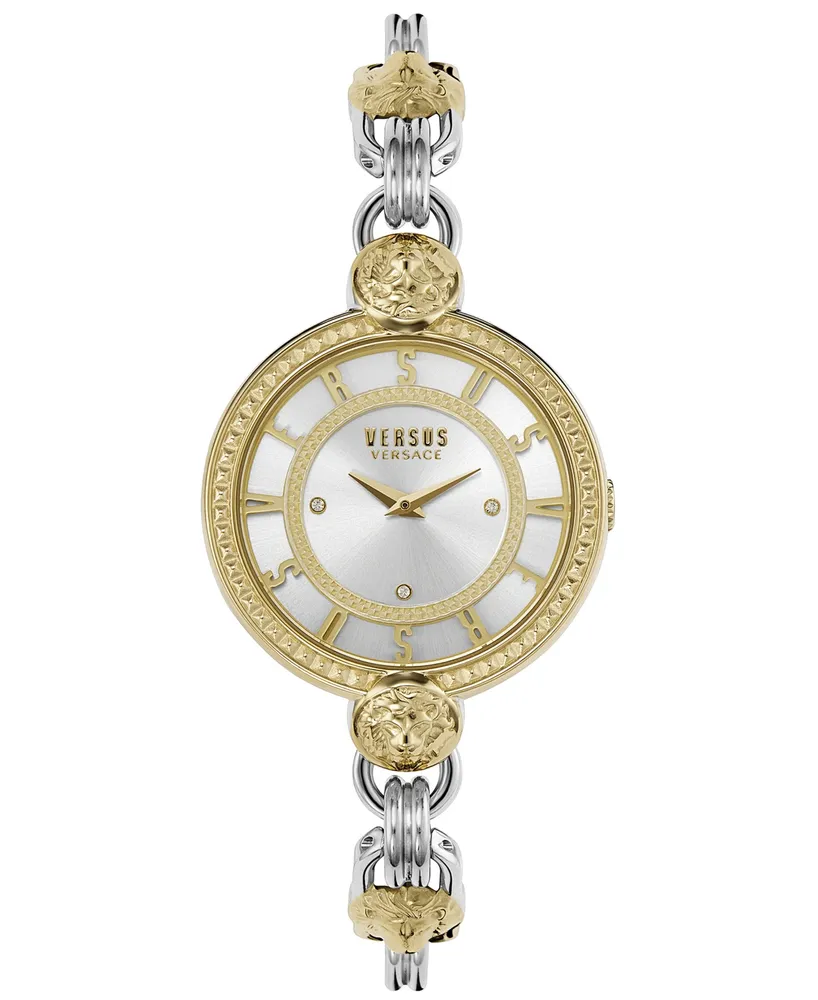 Versus Versace Women's Les Docks Two Hand Two-Tone Stainless Steel Watch 36mm - Two