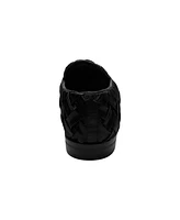 Stacy Adams Men's Savoir X-Cross Satin Slip-On Loafers