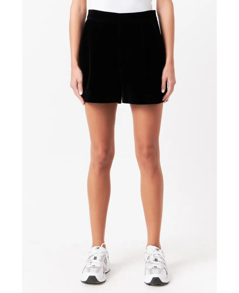 Women's Velvet Short