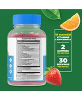 Lifeable Sugar Free Multivitamin for Men Gummies - Immunity, Digestion, Bones, And Skin - Great Tasting, Dietary Supplement Vitamins