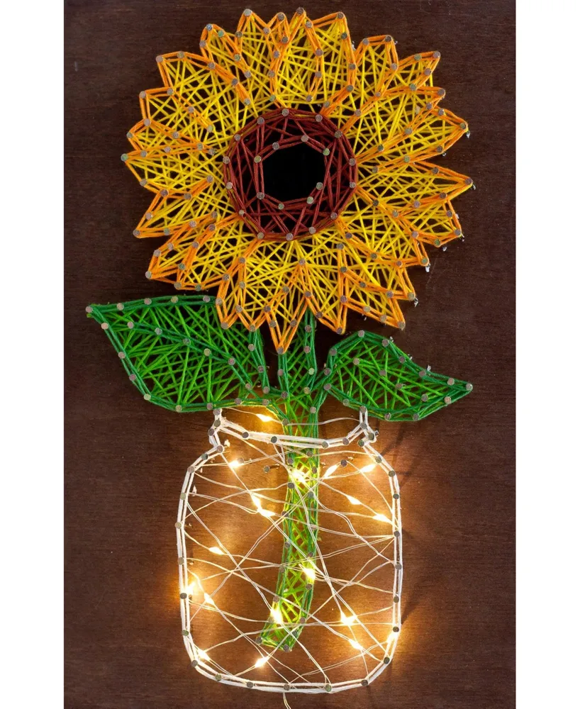 Creative Cross Stitch Kit/String Art Sunflower - Assorted Pre