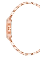 Anne Klein Women's Quartz Round Rose Gold-Tone Alloy Watch, 28mm - Rose Gold