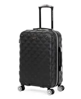 Diamond Tower Lightweight Hardside Expandable Spinner 2pc 20-Inch Carry On Luggage + Matching 15" Laptop Backpack Set