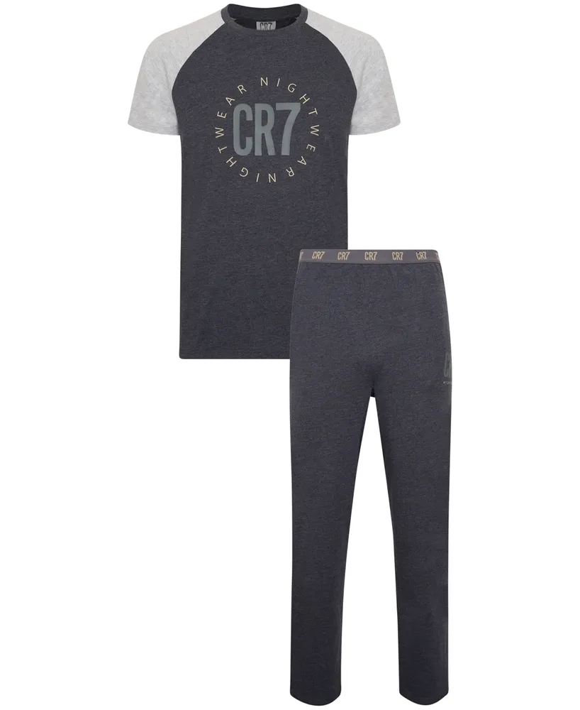 CR7 Men's 100% Cotton Loungewear Pants Set