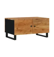Coffee Table 31.5"x19.7"x15.7" Solid Wood Acacia&Engineered Wood