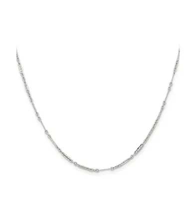 Chisel Stainless Steel 1.8mm Fancy Link Chain Necklace