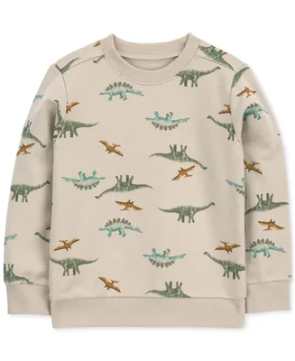 Carter's Toddler Boys Dinosaur Pullover Sweater