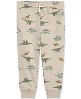 Carter's Toddler Boys Dinosaur Pull On French Terry Jogger Pants