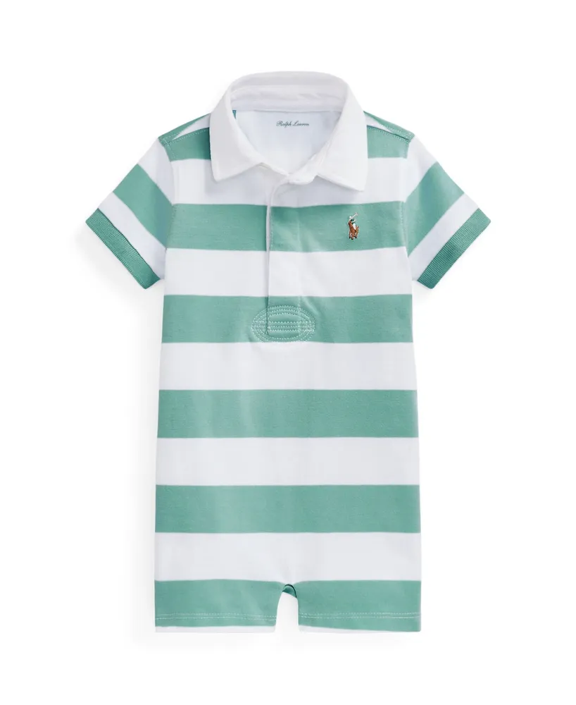 Polo Ralph Lauren Baby Boys Striped Cotton Rugby Shortall