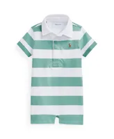 Polo Ralph Lauren Baby Boys Striped Cotton Rugby Shortall