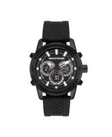Skechers Truxton Men's 45mm Analog-Digital Watch, Black