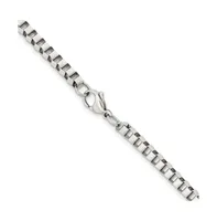 Chisel Stainless Steel 4mm Box Chain Necklace