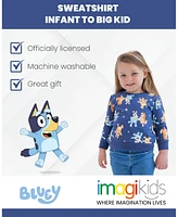 Bluey Bingo Sweatshirt Toddler| Child Girls