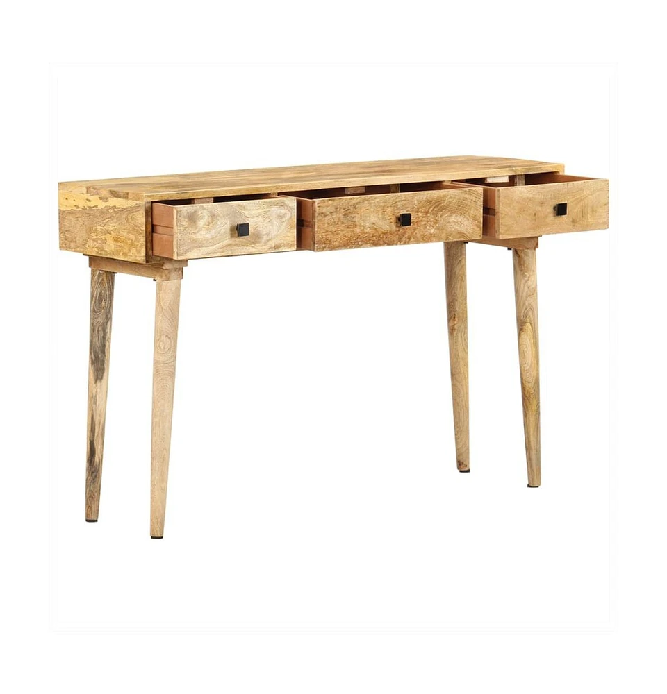 Console Table 45.3"x13.8"x29.9" Solid Mango Wood