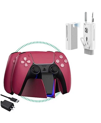 PS5 Controller Charging Station With Bolt Axtion Bundle