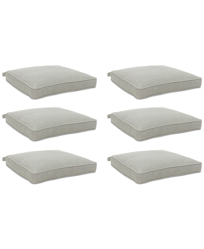 Replacement Outdoor Dining Cushion, Set of 6, Created for Macy's