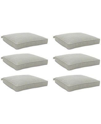 Replacement Outdoor Dining Cushion, Set of 6, Created for Macy's