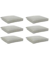 Replacement Outdoor Dining Cushion, Set of 6, Created for Macy's