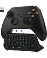 Green Backlight Keyboard for Xbox One Controller, Xbox Series X/S with Bolt Axtion Bundle