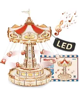 Diy 3D Electro Mechanical Puzzle - Swing Ride 289 Pcs