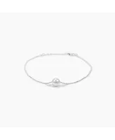 Bearfruit Jewelry Sterling Silver Abby Single Cultured Pearl Bracelet